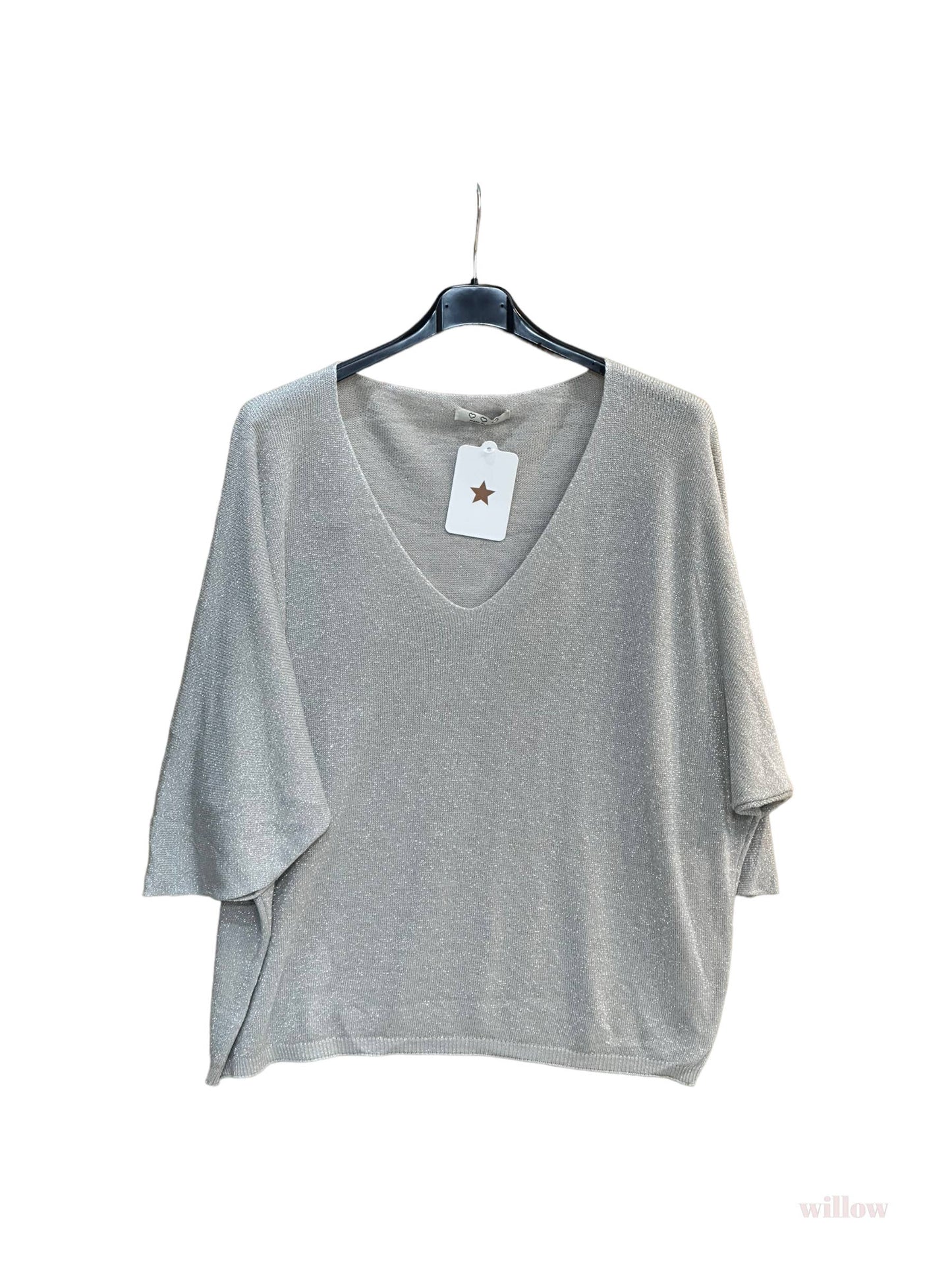 Lurex Modal Fine Sweater