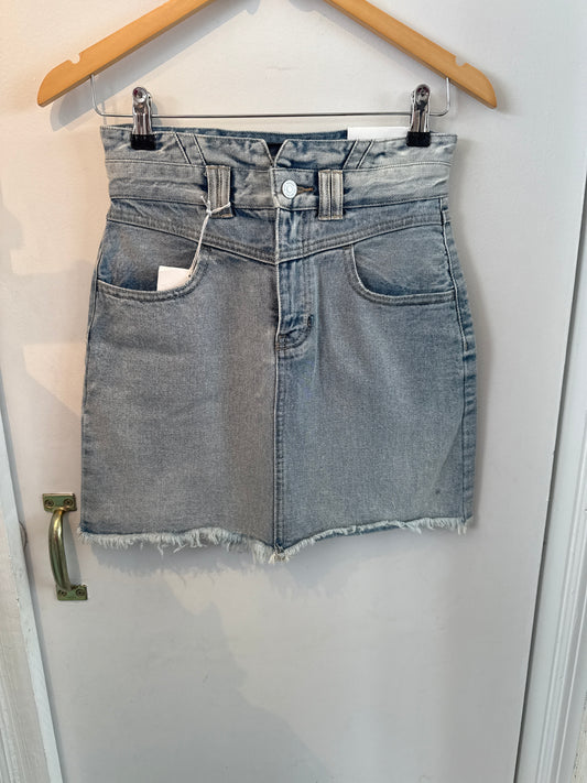 HR FRAYED SKIRT