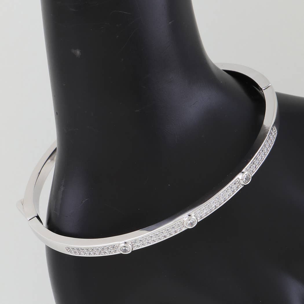 Bejeweled Crystal Cuff Bracelet