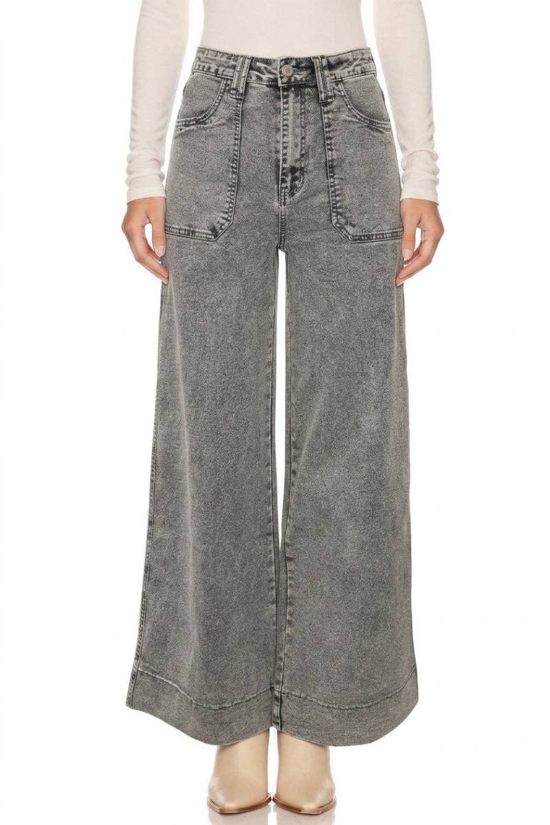 BLUE BY ARTEMIS HIGH RISE THE PERFECT PALAZZO JEANS