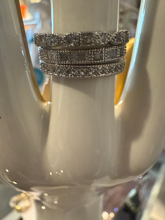 Silver Set Swarovski