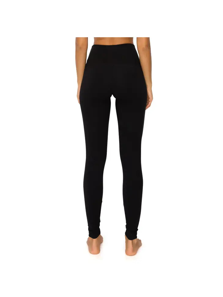 5" Yoga Band Premium Solid Activewear Leggings