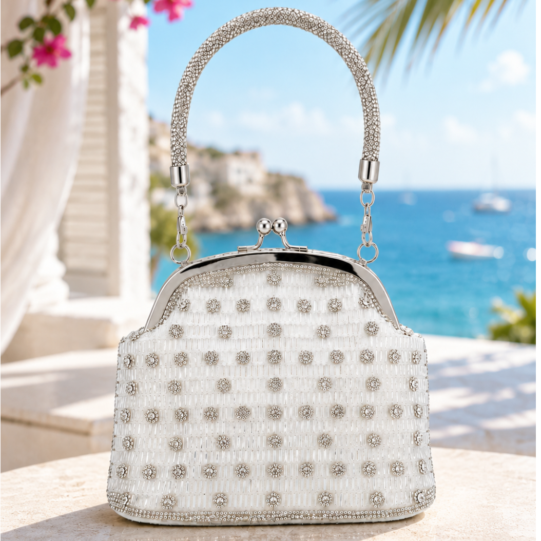 Jimmy Crystal DAHLIA - CRYSTAL BAG