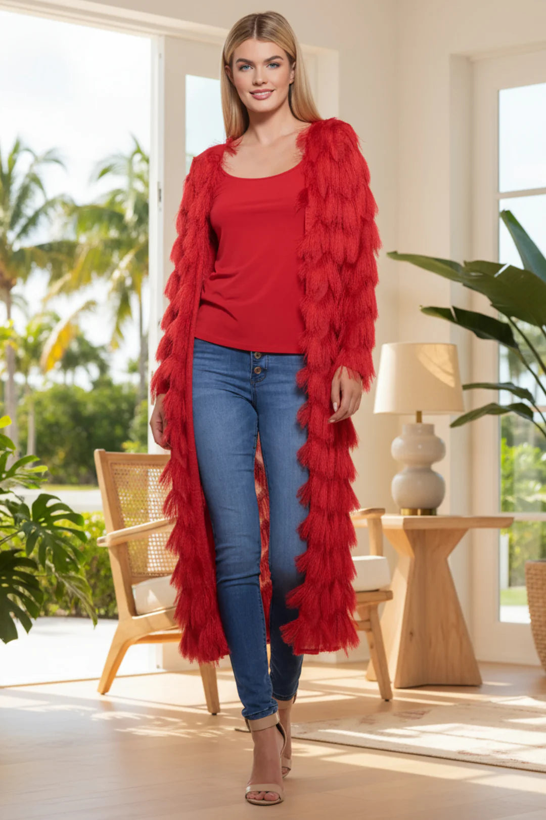 Eyelashes Midi Duster