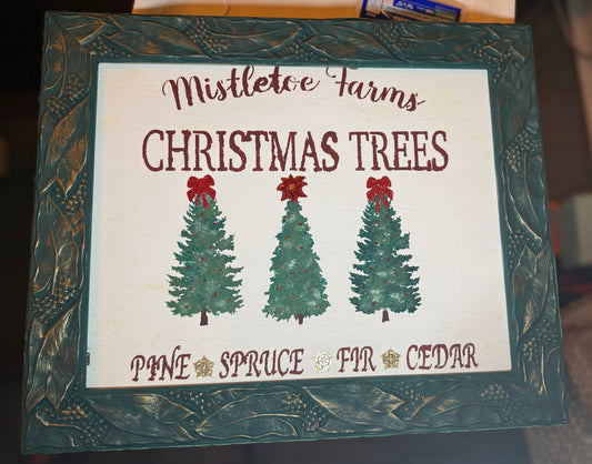 Hand Crafted Christmas Frame-3175