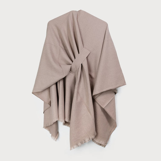 LARGE SOFT & WARM SOLID SHAWL