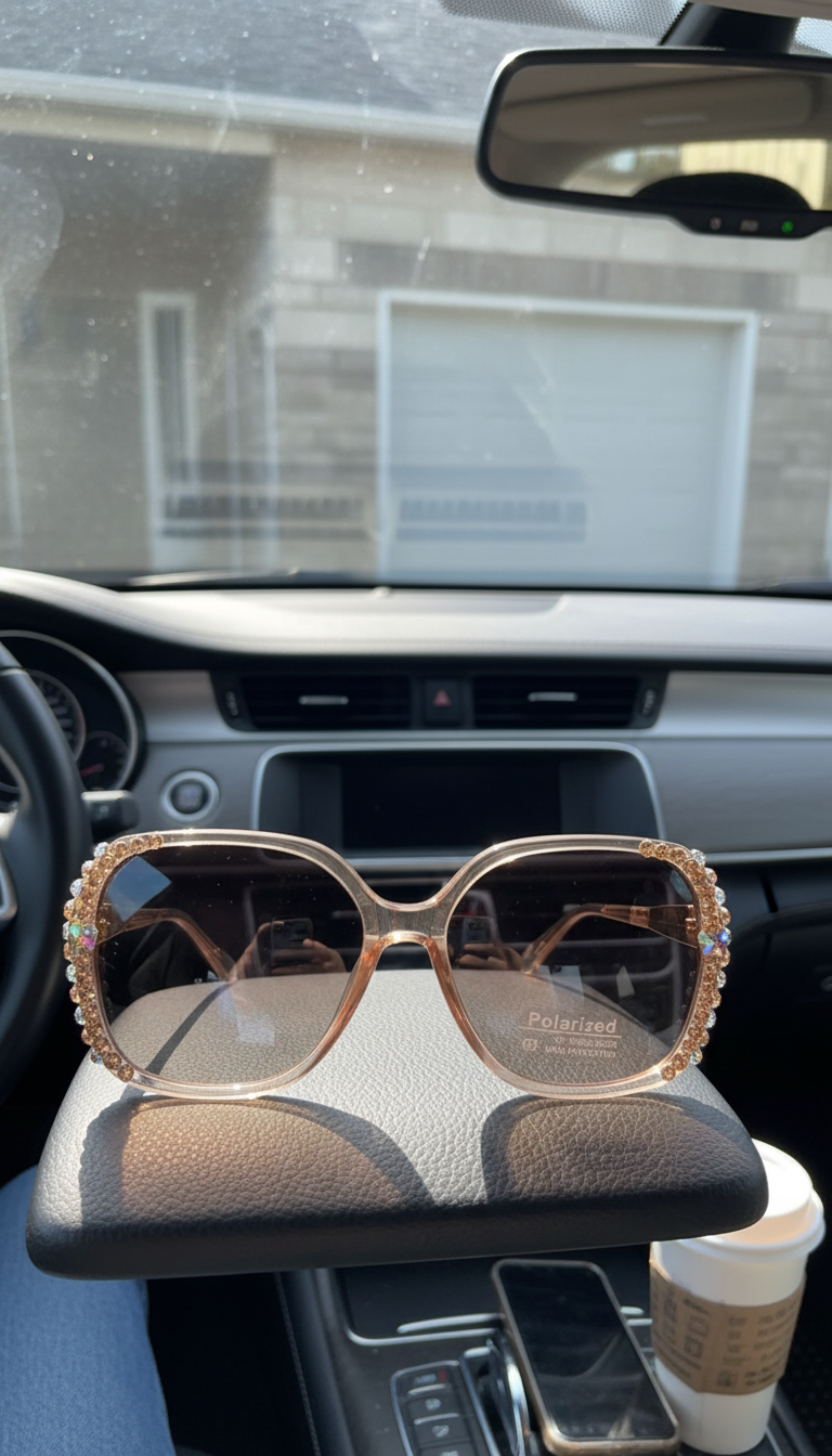 Virelle Crystal Edge Sunglasses
