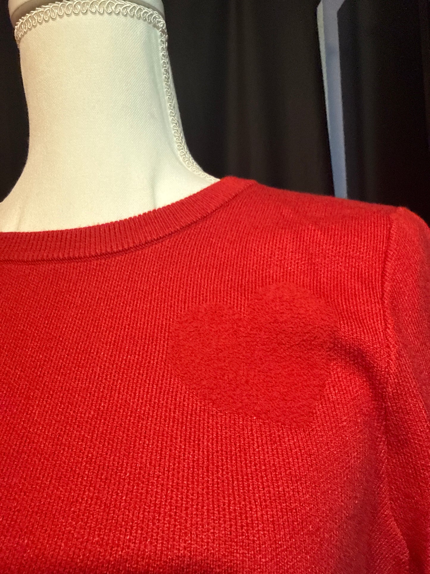 Red Heart Sweater