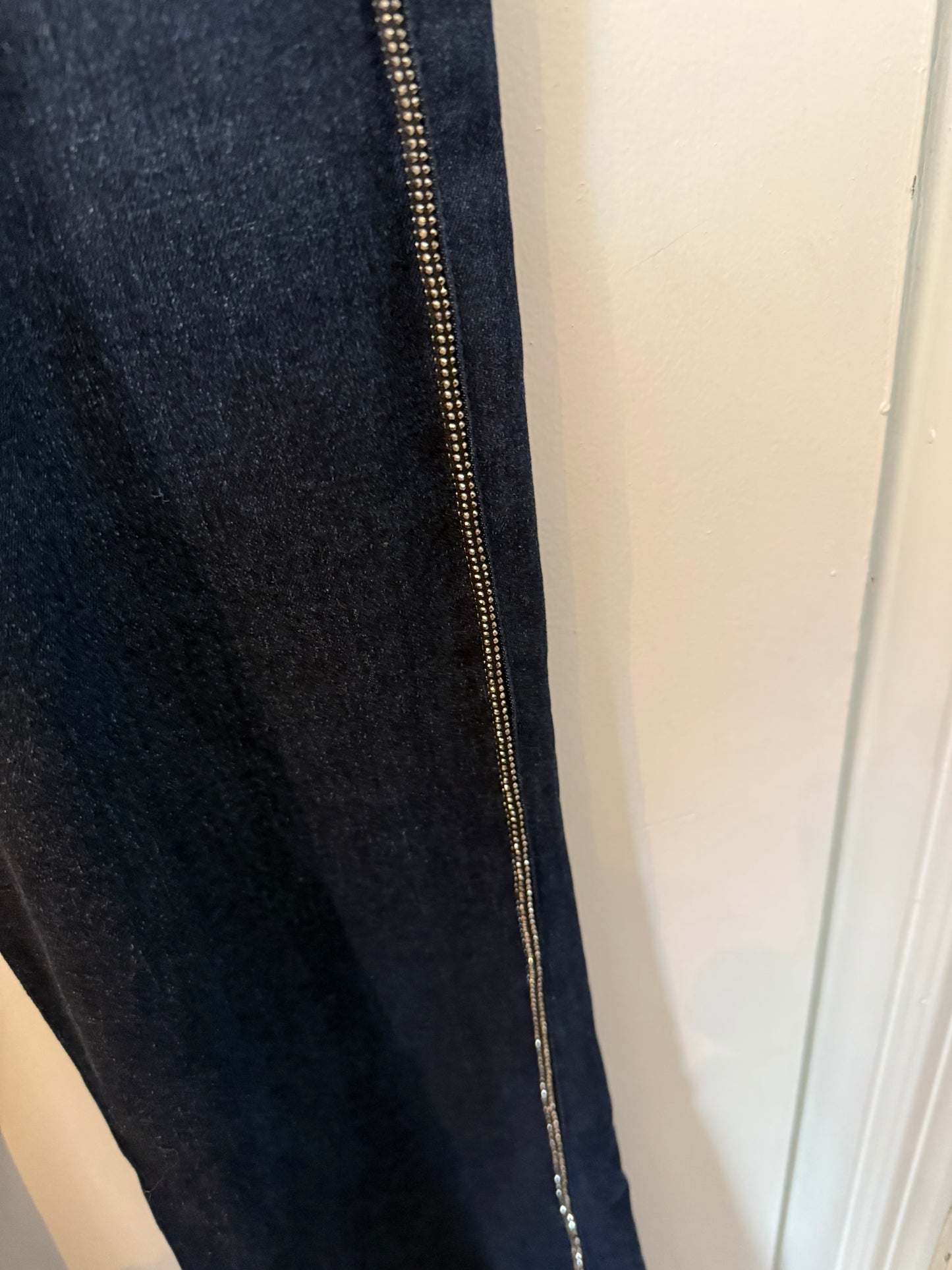 Tratr Bling Side Boot Cut Jeans