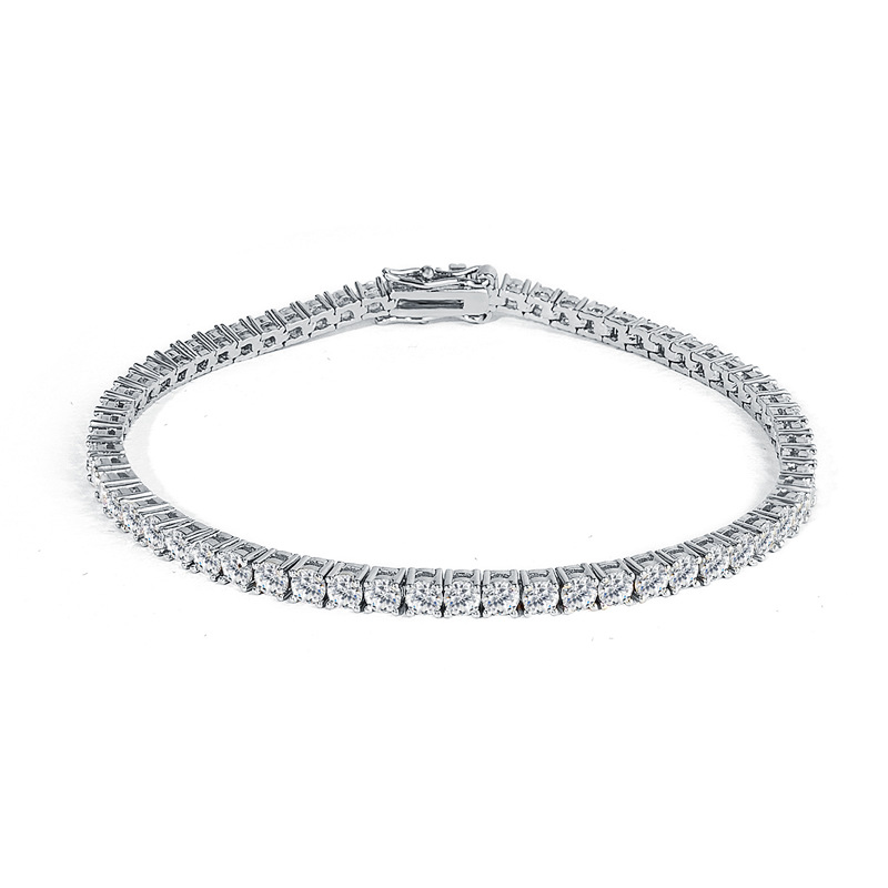 Classic Gold Stacking Tennis Bracelet in Solid Copper