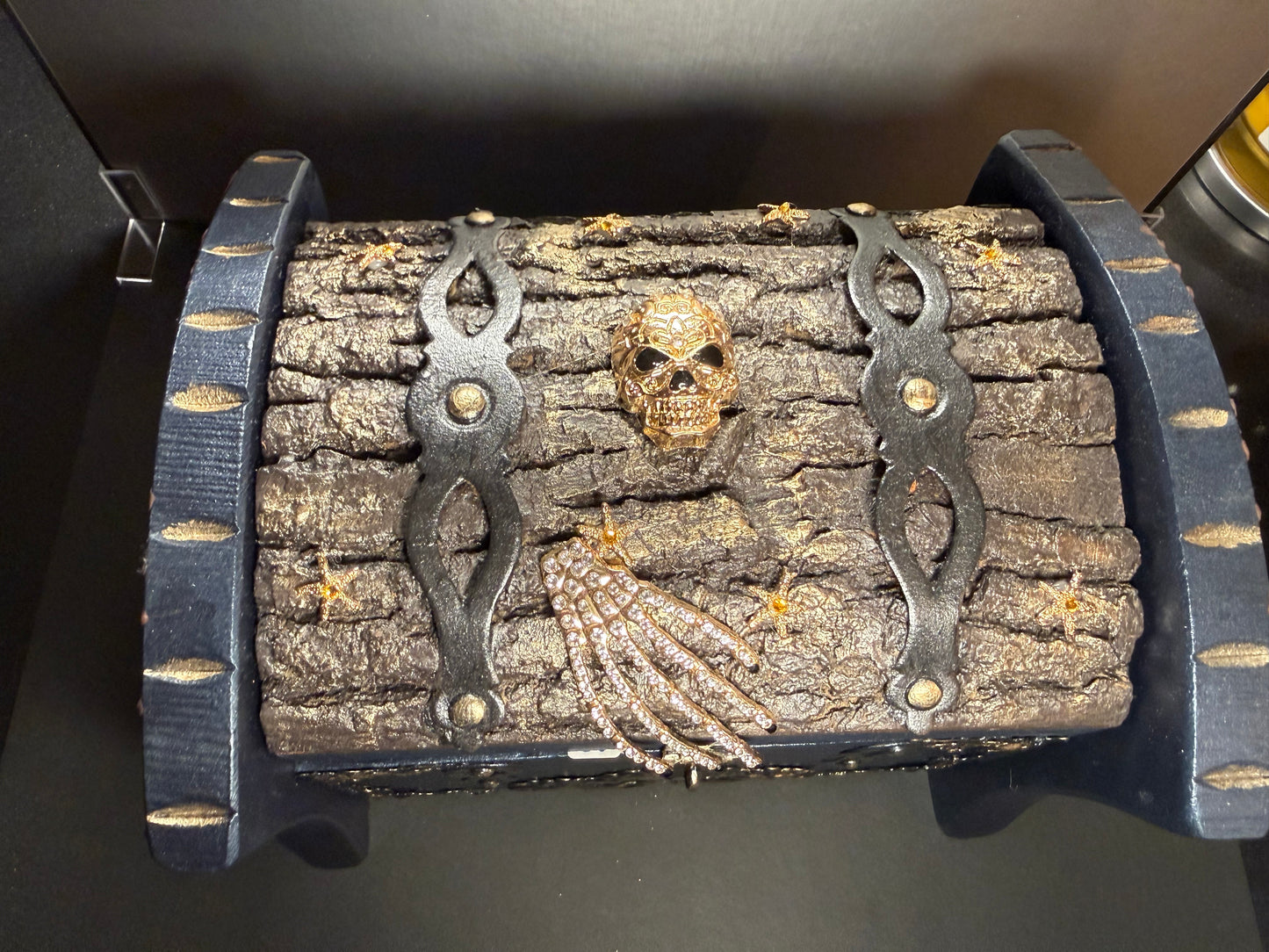 Handcrafted Pirate Treasure Chest - One of a Kind - 3184