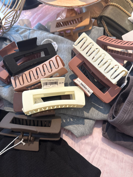 Large Hair Clips