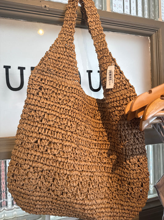 Large Straw Tote Bag TA
