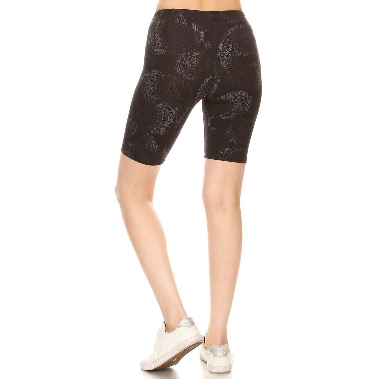 Buttery Soft Print Bike Shorts
