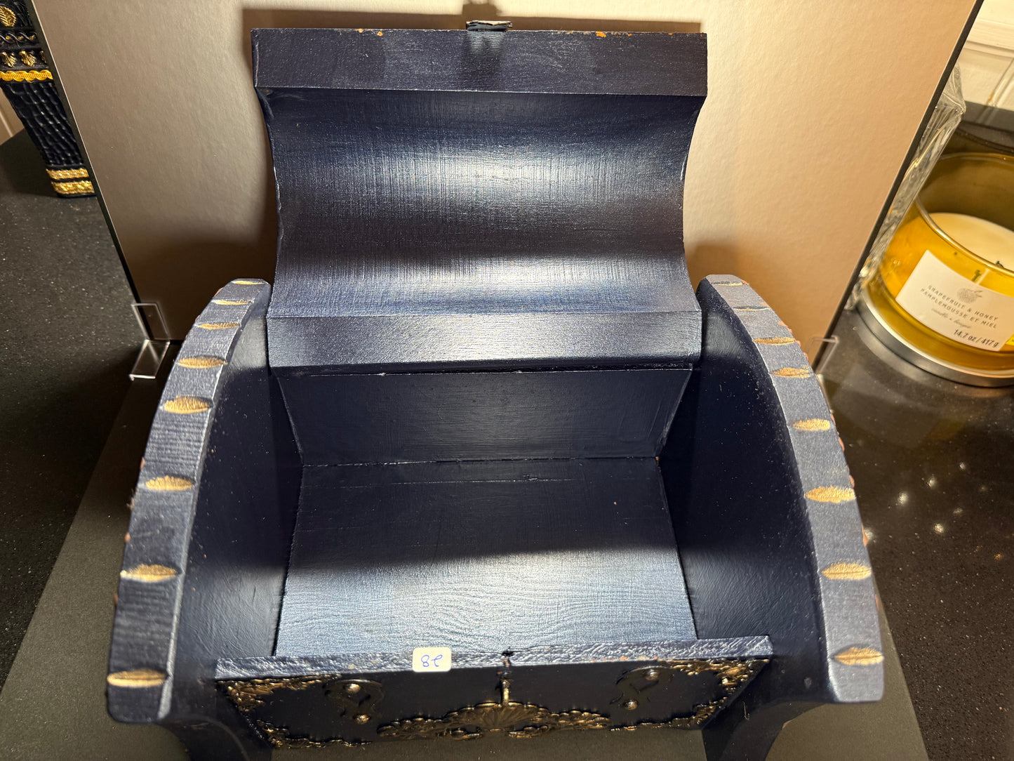 Handcrafted Pirate Treasure Chest - One of a Kind - 3184