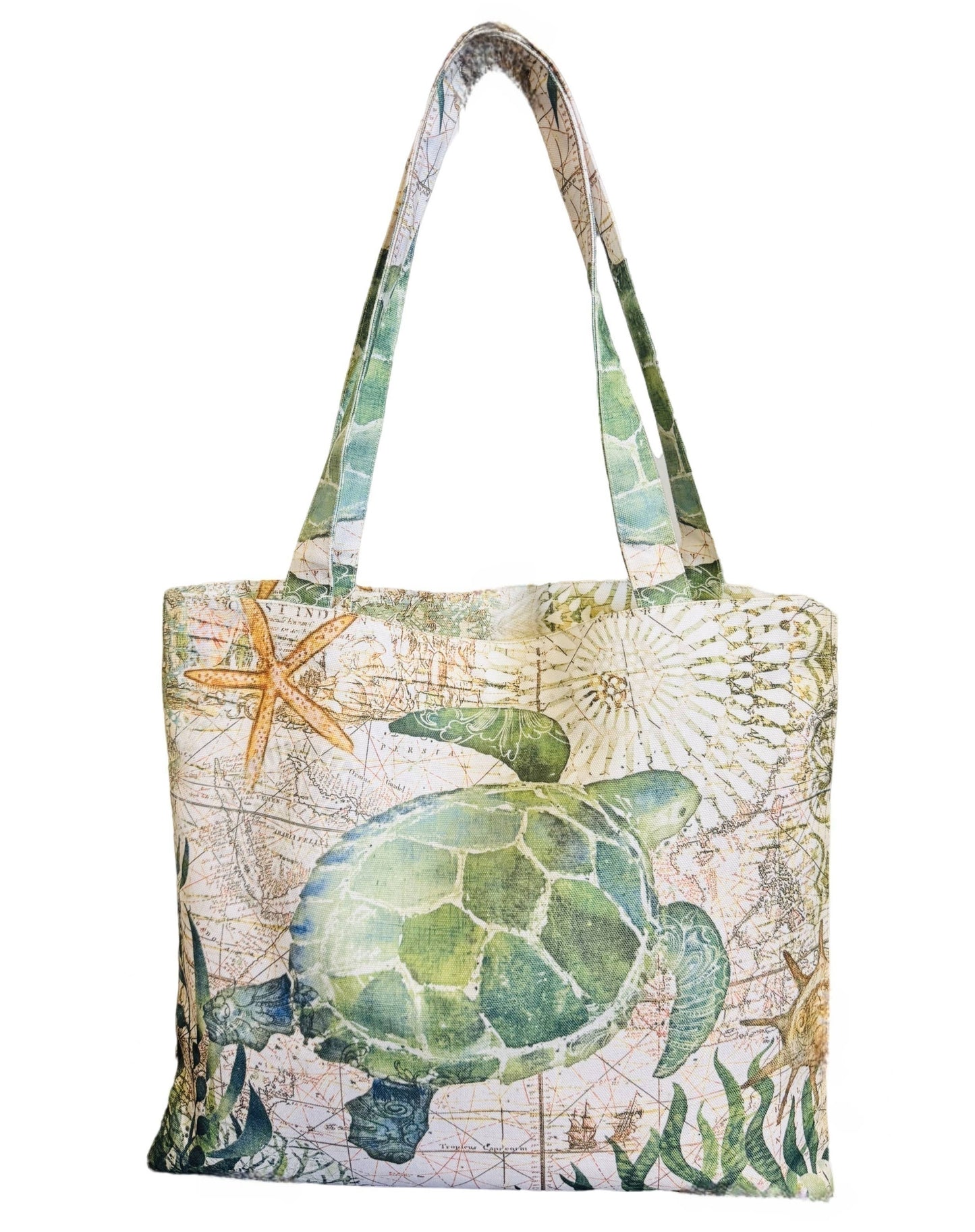 Green Sea Turtle Luxe Shoulder Bag