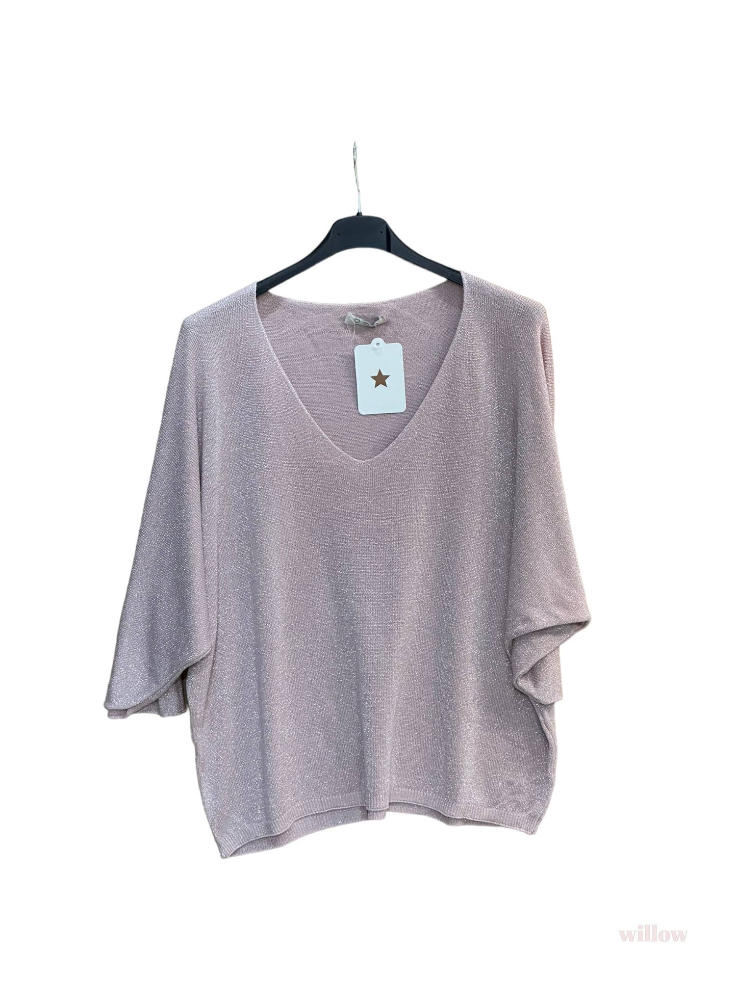 Lurex Modal Fine Sweater