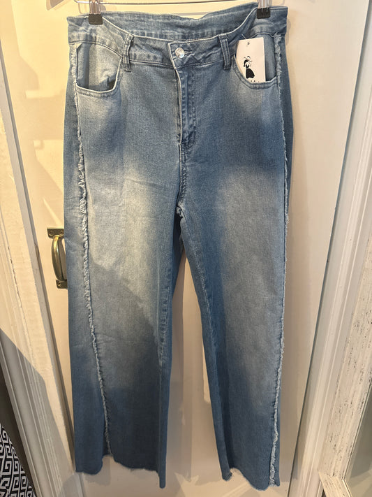 Blue Vintage Flared