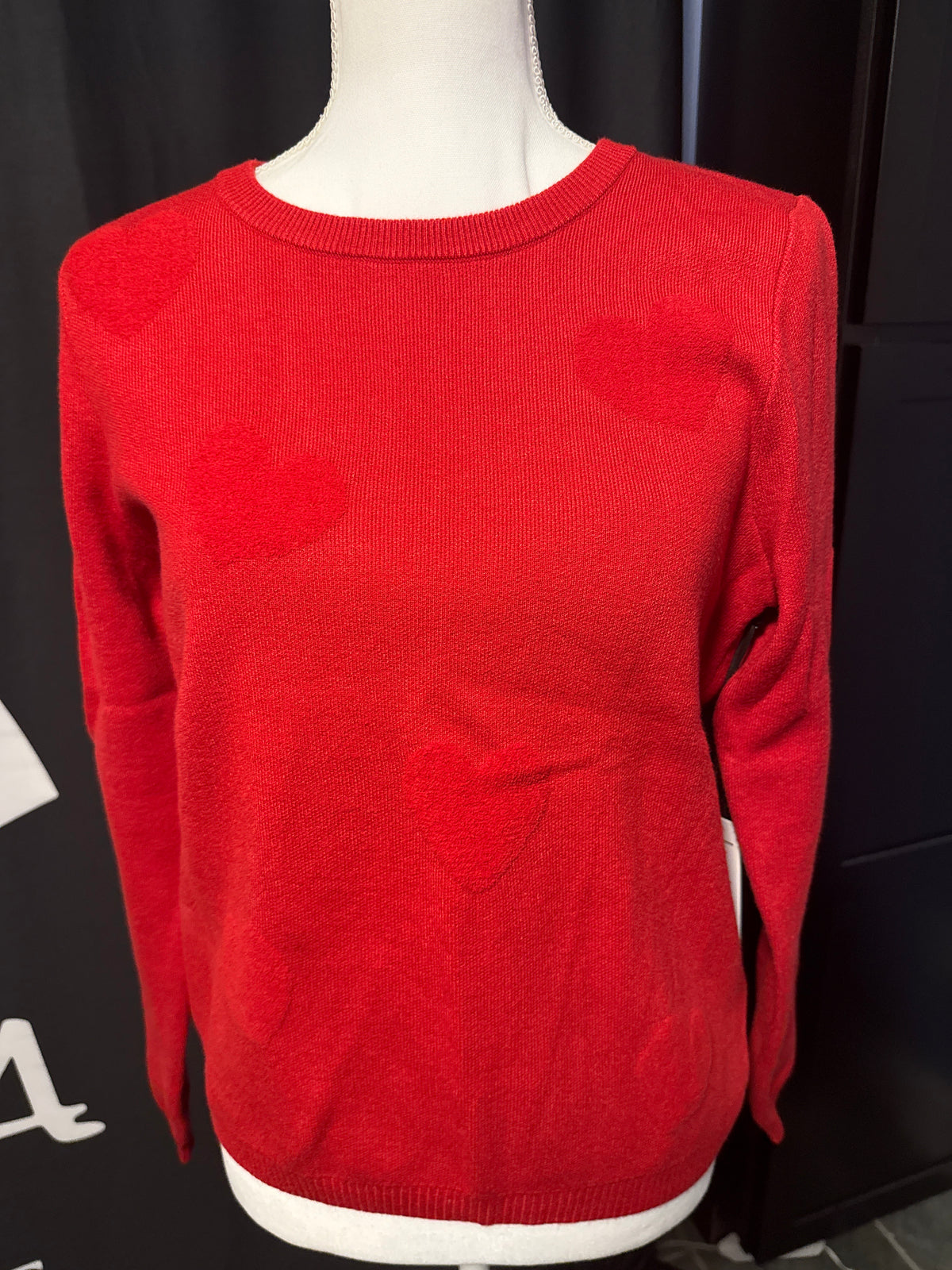 Red Heart Sweater