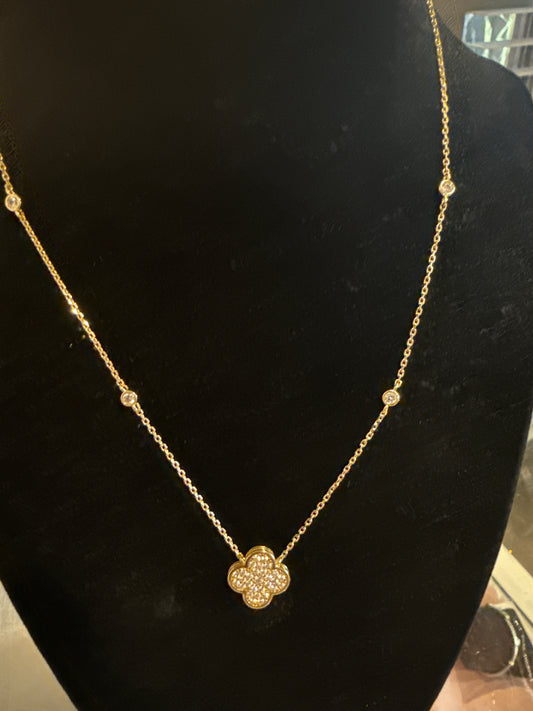 Clove 18K Gld Dip Link