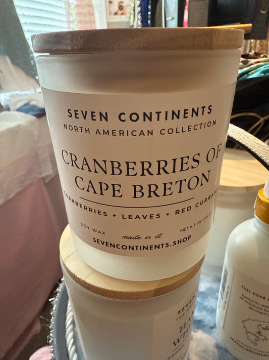 Seven Continents -Soy Candles