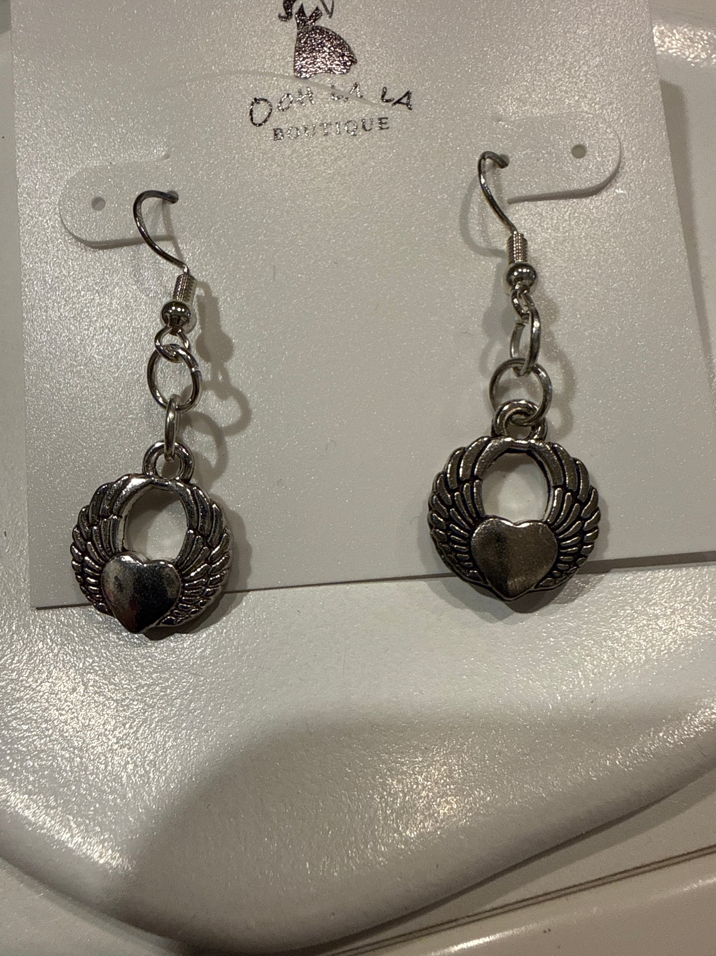 Handcrafted Two Wing Earrings