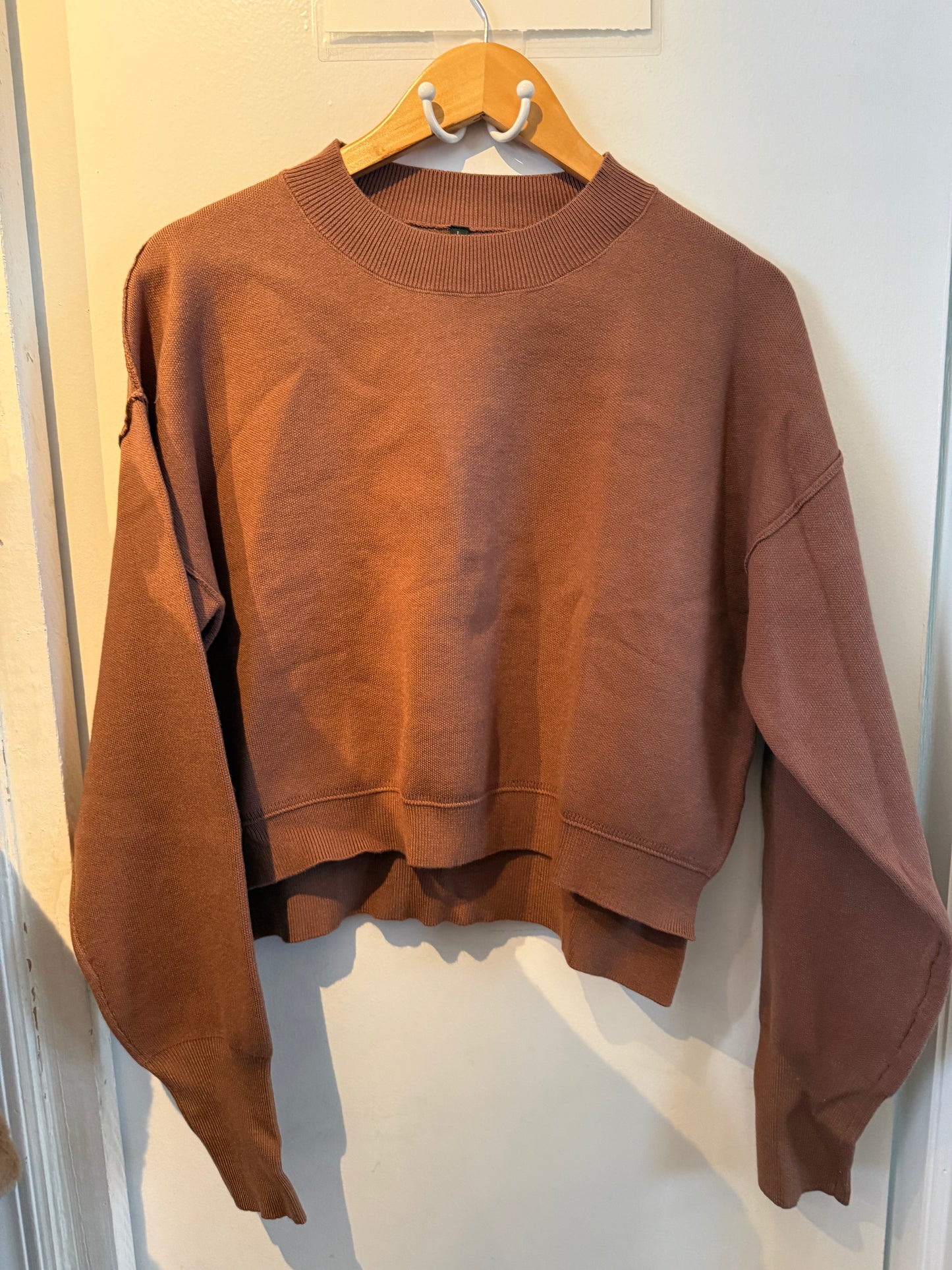 Brown Knit Sweater