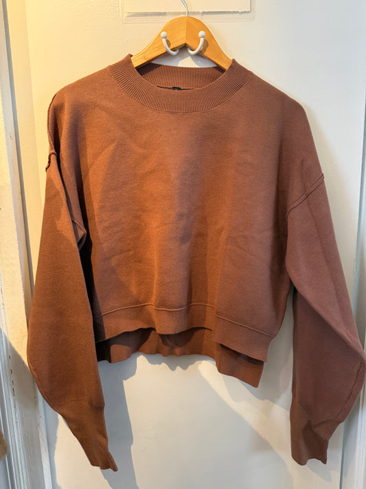Brown Knit Sweater