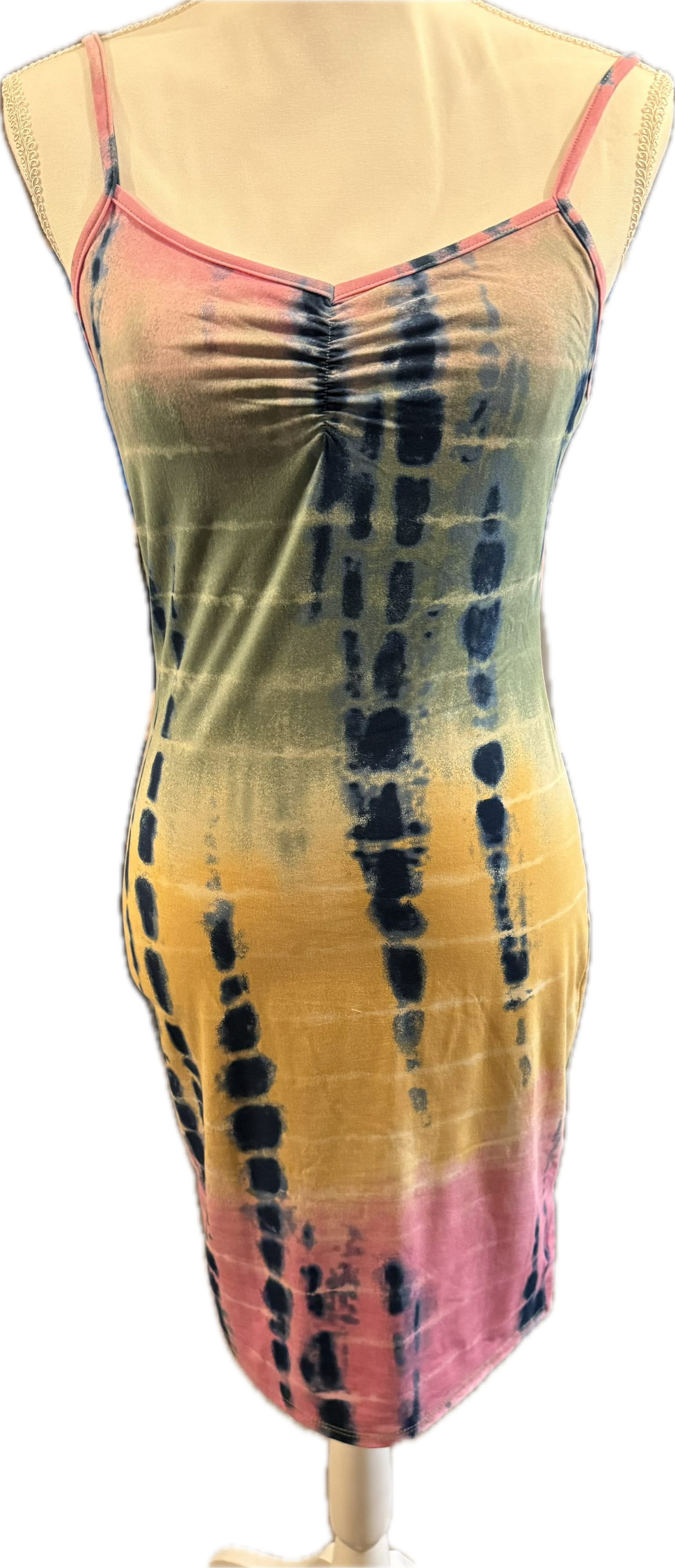 Tie-Dye Bodycon Dress