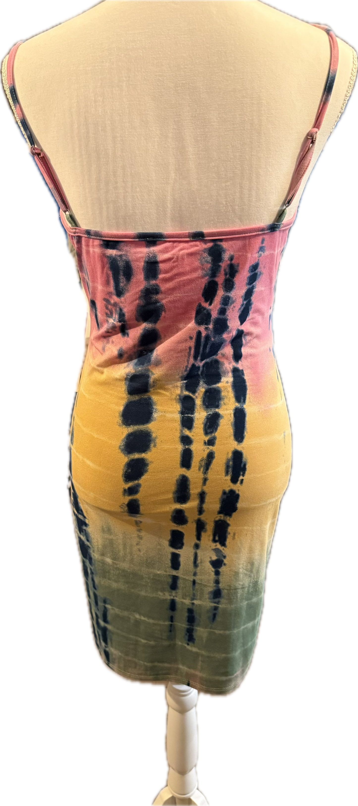 Tie-Dye Bodycon Dress