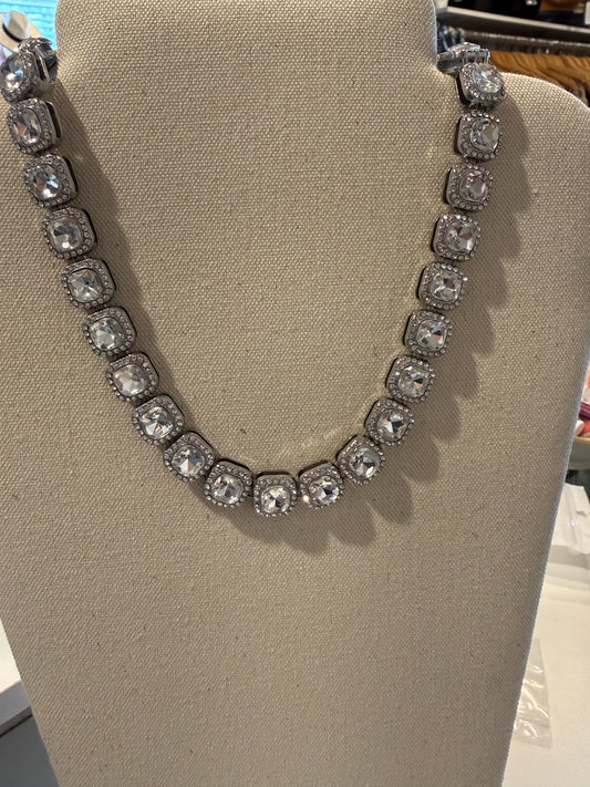 Rhinestone Chain Necklace