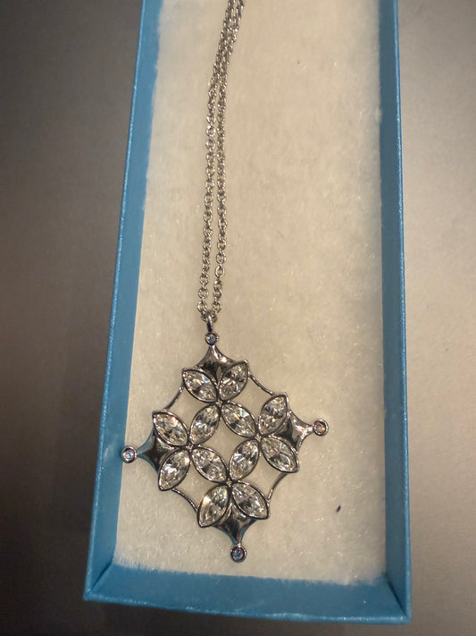 Touchstone Crystal by Swarovski Four Clover Necklace