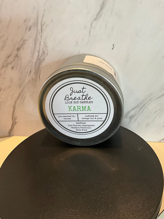 Just Breath Soy Candle - Karma