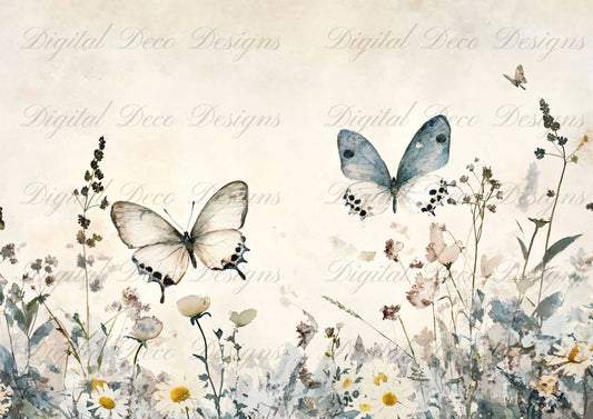 Muted Wildflowers M003