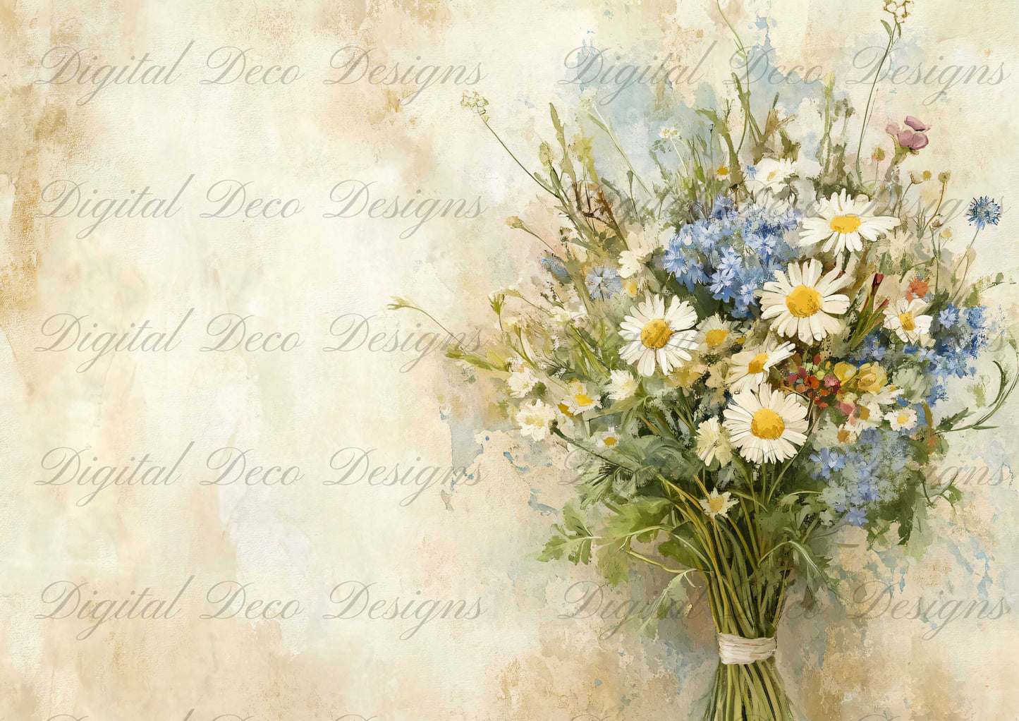 Muted Wildflowers M008