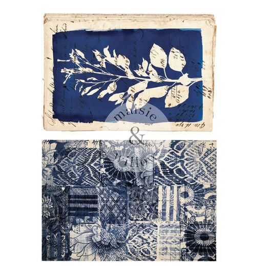 Redesign With Prima M&Wtransfers Marine Prints 17"x24"