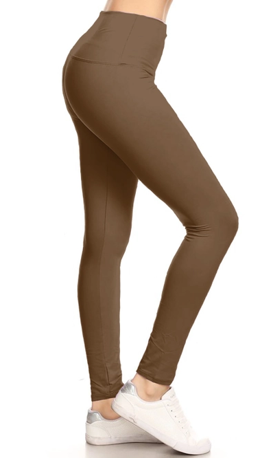 5" Yoga Band Buttery Soft High Waist Leggings