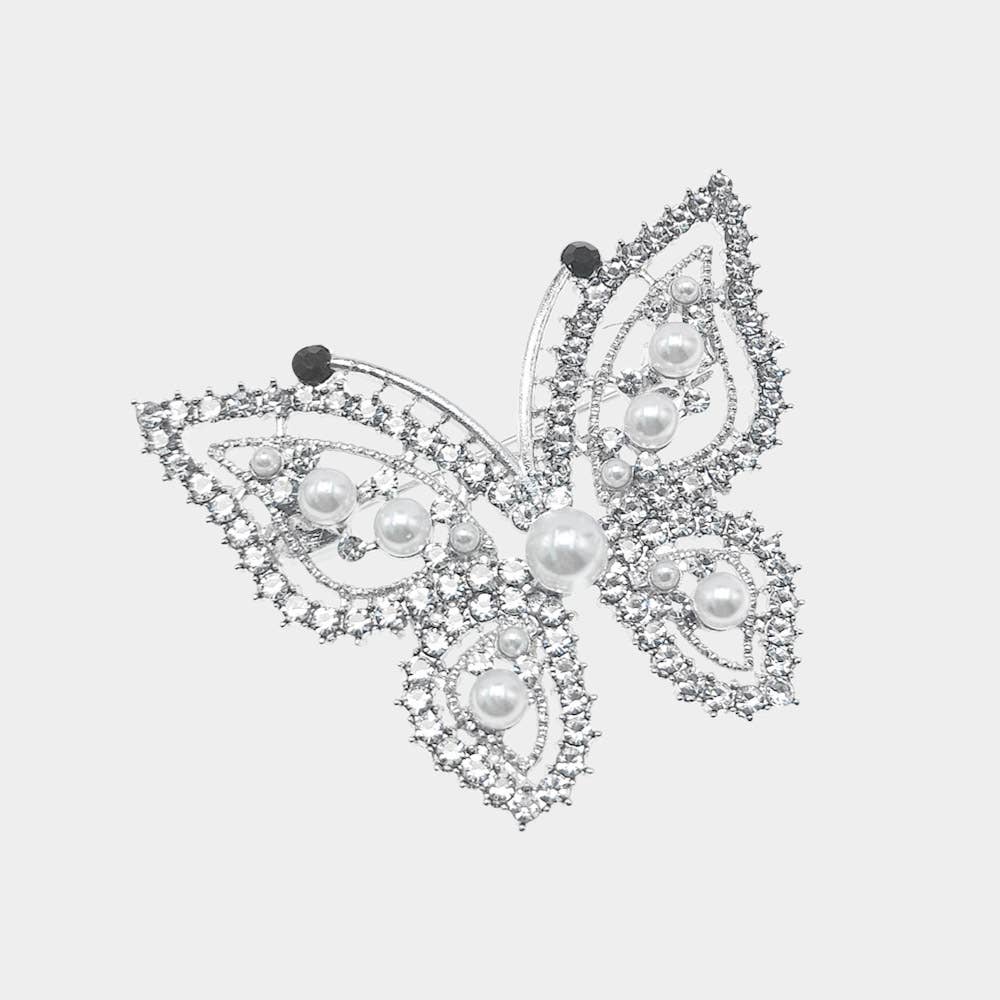 Rhinestone Butterfly Bling 5 Pack