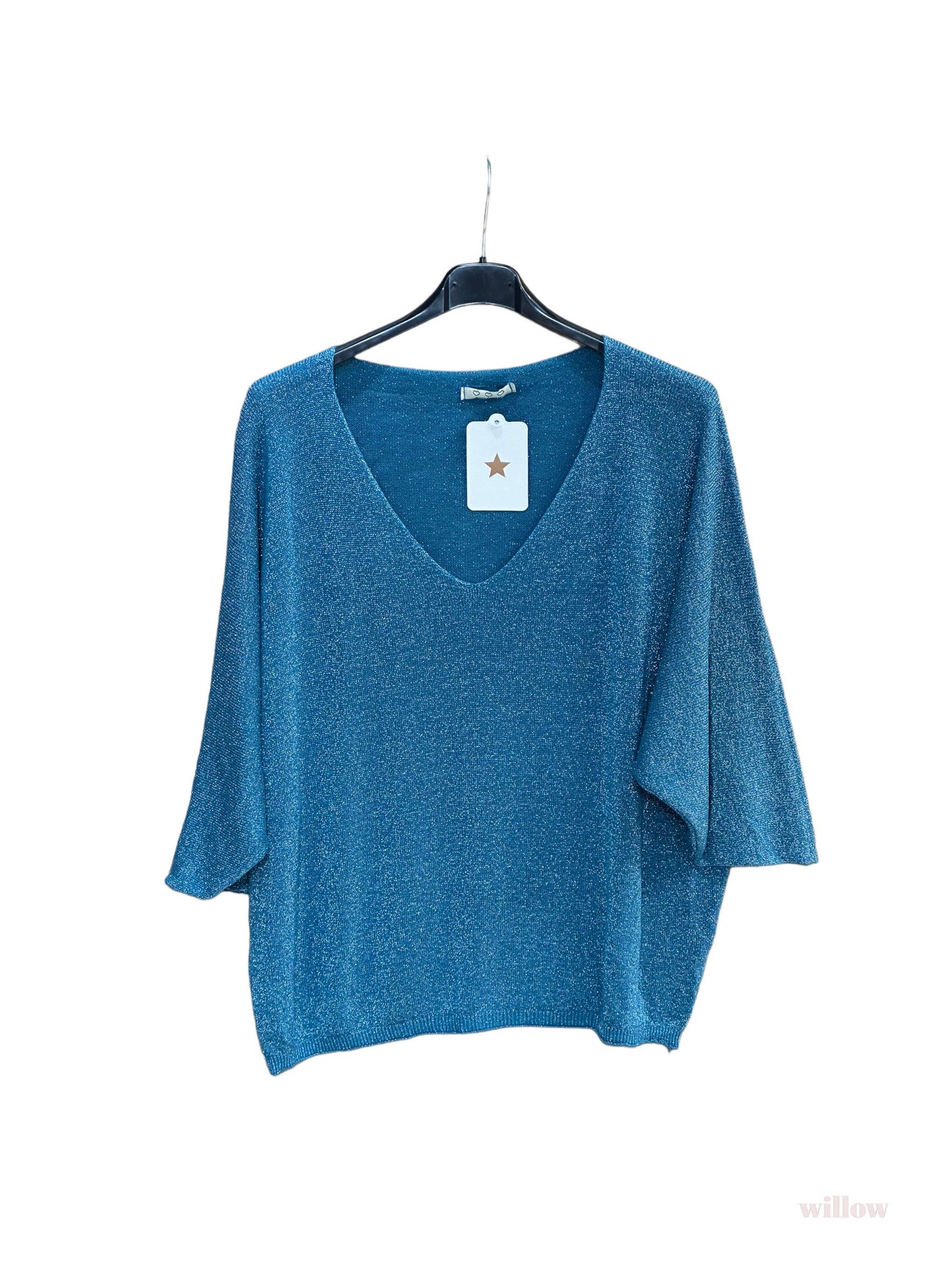 Lurex Modal Fine Sweater