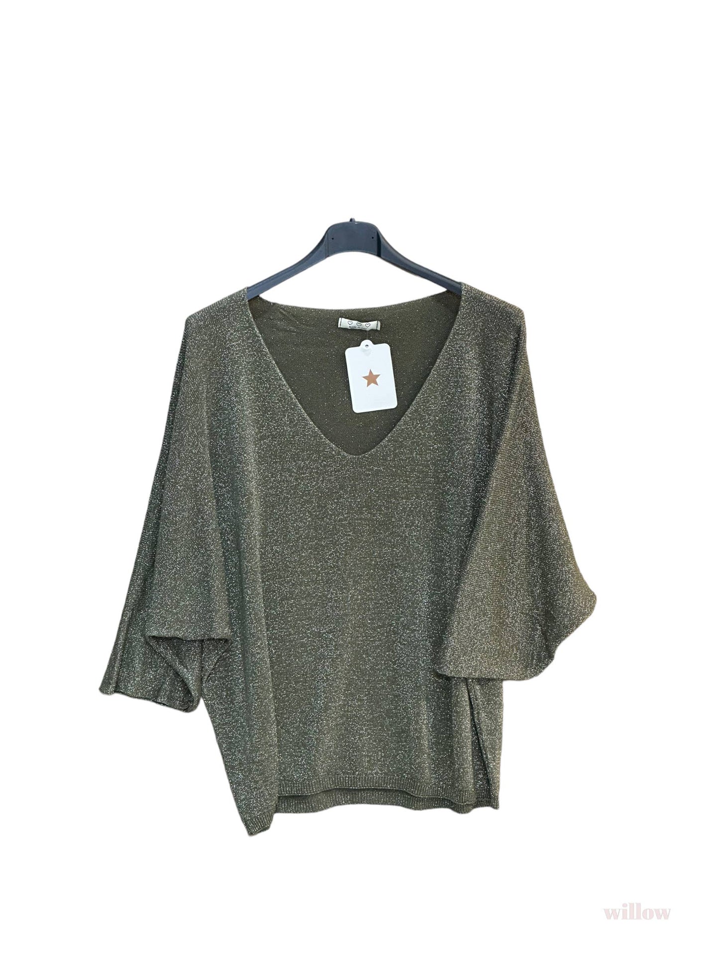 Lurex Modal Fine Sweater