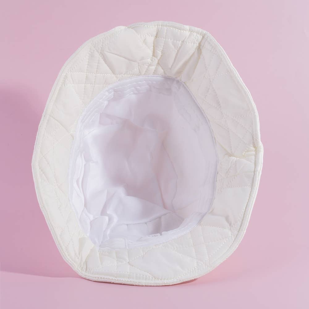 Quilted Nylon Bucket Hat