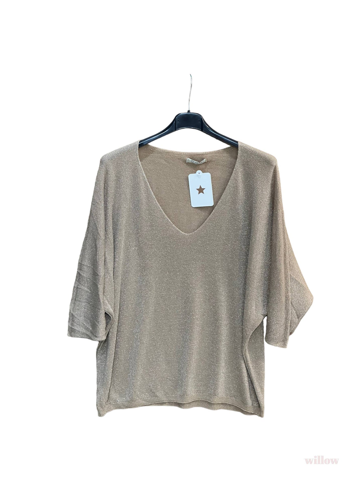 Lurex Modal Fine Sweater