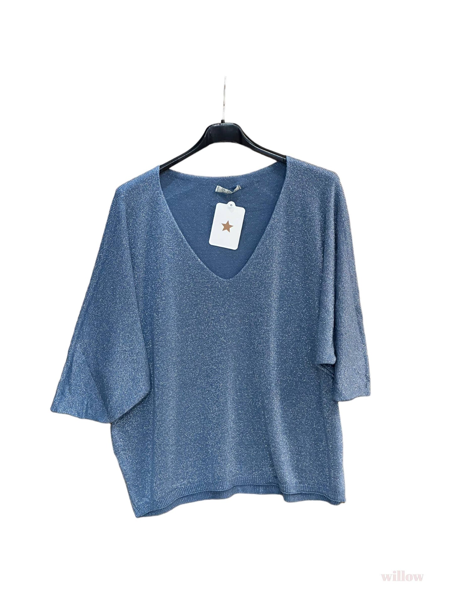 Lurex Modal Fine Sweater