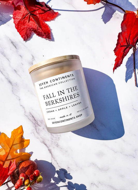 Seven Continents - Fall in the Berkshires Candle