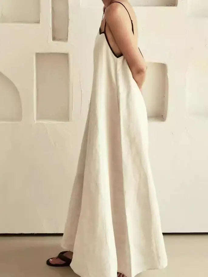 Minimalism Chic Vibe Spaghetti Straps Dress
