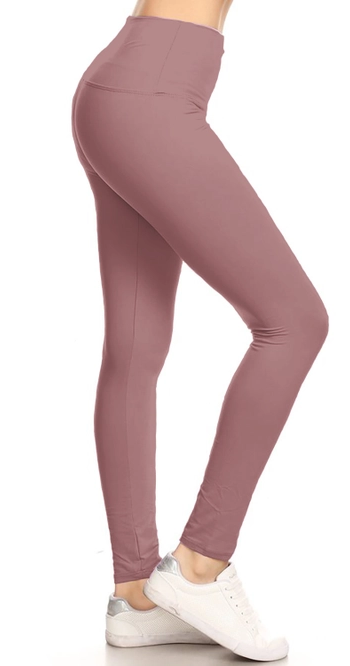 5" Yoga Band Buttery Soft High Waist Leggings