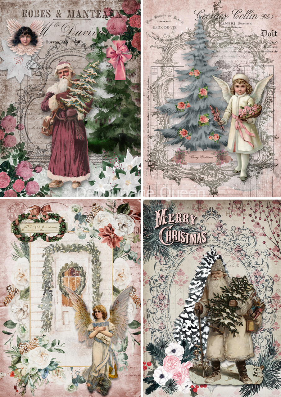 Shabby Christmas 4 Pack