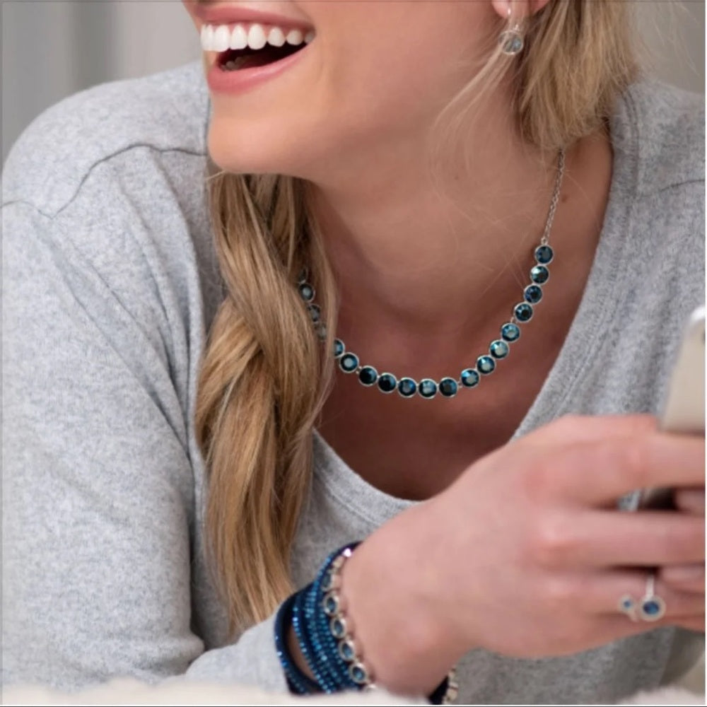 Touchstone Crystal by Swarovski Glimmer Necklace