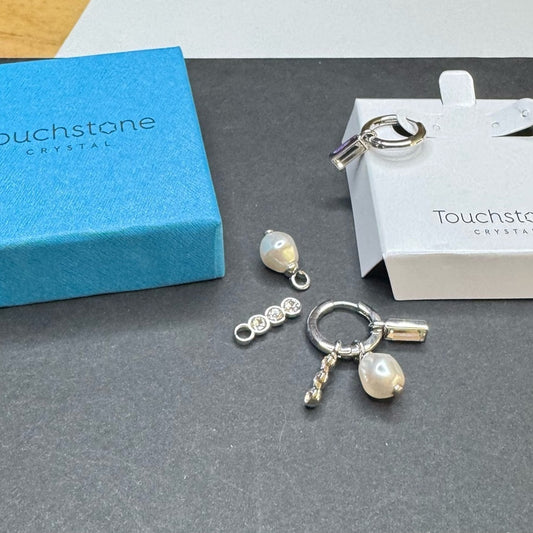 Touchstone Crystal by Swarovski Make a Change Earrings