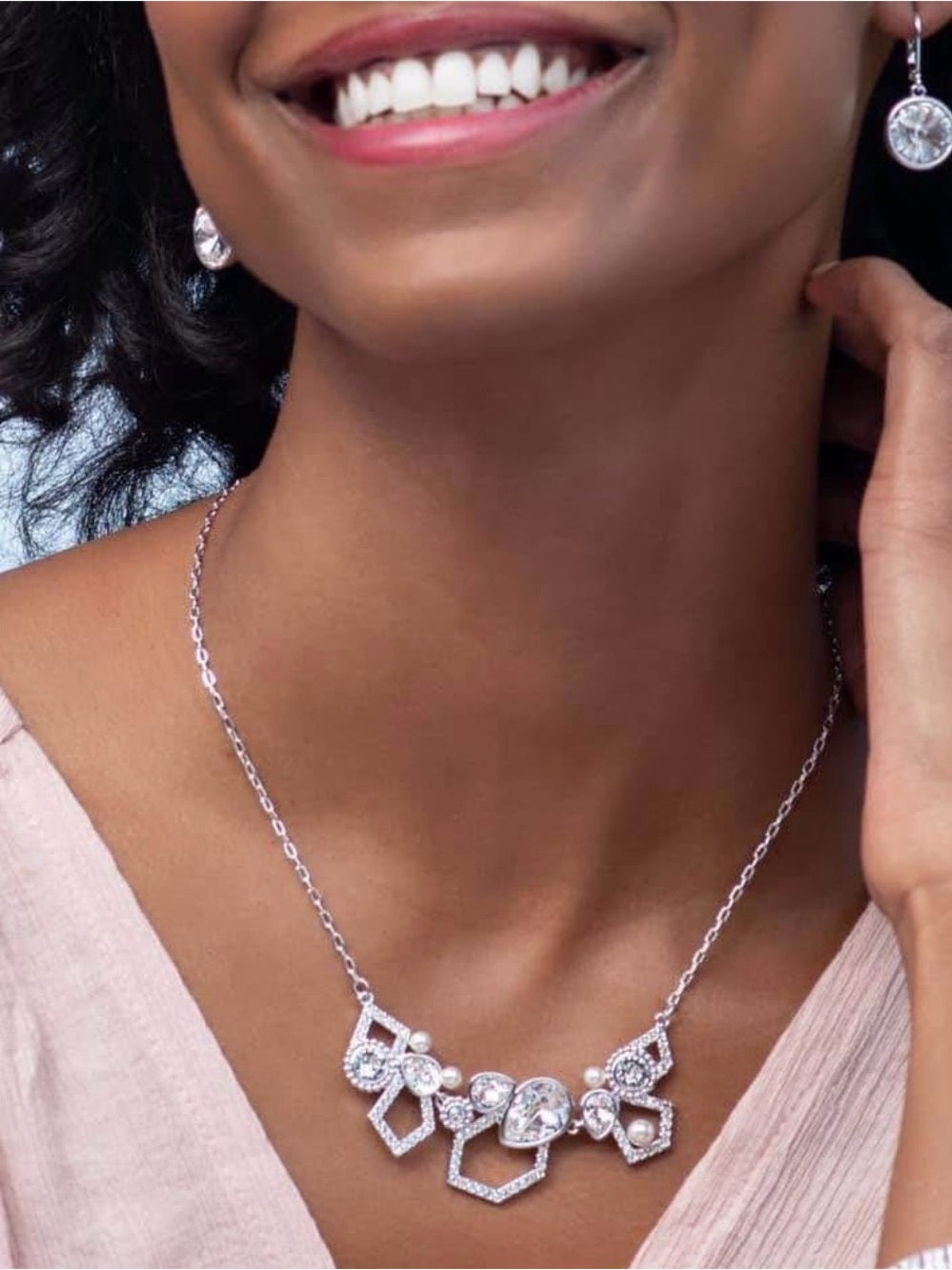 NWT Touchstone Crystal “Treasure Trove” Necklace;